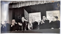 Cca 1960-1970 Kádár János és Más Politikusok ünnepségen,... - Altri & Non Classificati