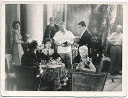 Cca 1950 Filmfotó: Ruttkai Éva (1927-1986), Gábor Miklós (1919-1998) és... - Altri & Non Classificati