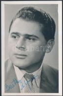 Bartha Alfonz(1929-2013) Operaénekes, Tenor Aláírása Az Å‘t... - Autres & Non Classés