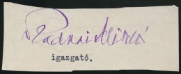 Radnai Miklós (1892-1935) Magyar ZeneszerzÅ‘,... - Andere & Zonder Classificatie