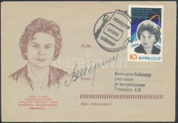 Valentyina Tyereskova (1937- ) Szovjet Å±rhajós Aláírása... - Autres & Non Classés