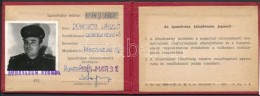 1965 Bp., Fényképes TÅ±zoltó Igazolvány - Zonder Classificatie