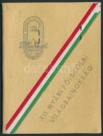 1954 XII. Nyári Foiskolai Világbajnokság Fényképes Versenybíró... - Zonder Classificatie