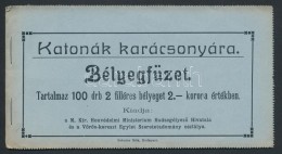 1915 Katonák Karácsonyára 2f Segélybélyeg 100 Db-ot Tartalmazó Teljes... - Zonder Classificatie