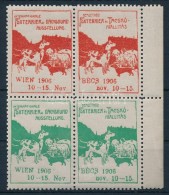 1906 Foxterrier és Tacskó Kiállítás, Bécs Levélzáró... - Zonder Classificatie