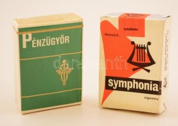 2 Csomag PénzügyÅ‘r és Symphonia Bontatlan Cigaretta - Altri & Non Classificati