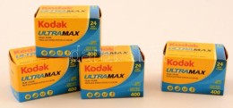 Kodak Ultramax 24-es Színes Film FényképezÅ‘géphez, 4 Db Bontatlan Doboz - Altri & Non Classificati