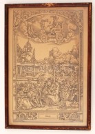 Cca 1820 Georg Pencz (ca.1500-1550) Vénusz Gyermekei. Rotációs Fametszet, Papír,... - Stampe & Incisioni