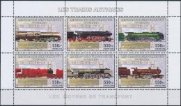 ** Kongó (Kinshasa) 2006 Vonatok Kisív - Sonstige & Ohne Zuordnung