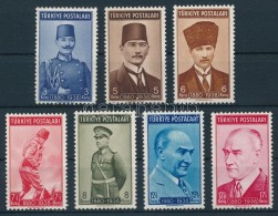 ** 1938 Atatürk Halálának 1. évfordulója Sor Mi 1064-1070 (Mi 1063 Hiányzik... - Other & Unclassified