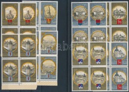 ** 1978-1980 Nyári Olimpia, Moszkva 5 Db Sor 4-es Tömbökben, 5 Db Stecklapon - Sonstige & Ohne Zuordnung