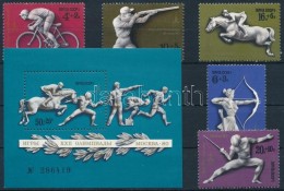 ** 1977 Olimpia Sor 4642-4646 + Blokk 121 - Other & Unclassified