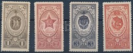 * 1952 Kitüntetések Sor Záróérték Nélkül Mi 1653-1656 - Andere & Zonder Classificatie