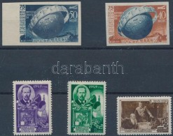 (*) 1949 UPU Vágott Sor Mi 1383-1384 B + Rádió Sor Mi 1345-1347 - Other & Unclassified