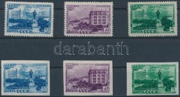 ** 1948 Szverdlovszk (Jekatyerinburg) Fogazott és Vágott Sor Mi 1298-1300 A+B - Altri & Non Classificati