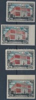 ** * 1947 Moszkva 2-2 Fogazott és Vágott Bélyeg Mi 1116 A+B - Autres & Non Classés