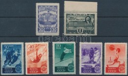 ** 1945 Tudományos Akadémia Sor Mi 963-964 + 1949 Sport Sor Mi 1409-1413 (rozsda / Stain) - Altri & Non Classificati