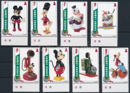 ** 1994 Karácsony: Walt Disney Játékok ívszéli Sor Mi 2432-2439 - Altri & Non Classificati