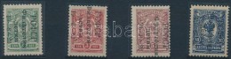 ** (*) 1922 Bélyegnap; Gyermeksegély Sor 4 Klf érték Mi 186-189 I - Sonstige & Ohne Zuordnung