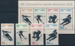 ** 1971 Olimpia Sor Mi 680-683 + Blokk 6 - Sonstige & Ohne Zuordnung