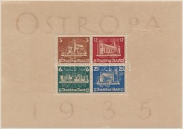 ** 1935 OSTROPA Blokk Postatiszta, Eredeti De Kicsit Barnult Gumival, A Szokásosnál Sokkal Jobb... - Other & Unclassified