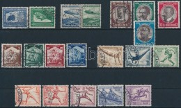 O 1934-1938 5 Klf Sor, Közte Nyári Olimpia (Mi EUR 80,-) - Sonstige & Ohne Zuordnung