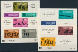 ** 1968 Nyári Olimpia Blokksor Mi 11-14 - Other & Unclassified