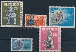 ** 1965 Olimpia Sor Mi 1192-1196 - Andere & Zonder Classificatie