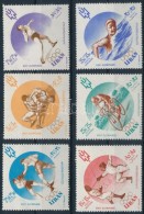 ** 1961 Nyári Olimpia, Róma Sor Mi 695-700 - Autres & Non Classés