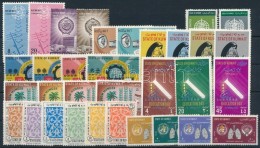 ** 1960-1963 33 Db Bélyeg, Közte Teljes Sorok Stecklapon - Altri & Non Classificati