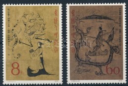 ** 1979 Selyem Festmény Sor Mi 1479-1480 - Other & Unclassified