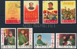 O 1967 Mao Tézisei Mi 977-981 + 990-992 - Autres & Non Classés