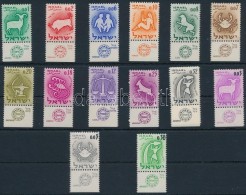 ** 1957-1962 Csillagjegyek 2 Klf Tabos Sor Mi 224-236 + 249-251 + Blokk Mi 2 - Altri & Non Classificati