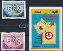 ** 1989 FAO Sor Mi 1444-1445 + Blokk Mi 62 - Andere & Zonder Classificatie