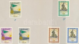 * 1961 Hadsereg Napja Vágott Sor Mi 301-306 Emlékfüzetben - Altri & Non Classificati