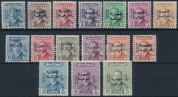 ** * 1958 Hivatalos Felülnyomott Sor Mi 215-230 (Mi 217-218*, 221-222*, 229-230*) - Altri & Non Classificati