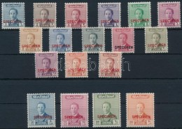 ** 1954/1957 II. Fejszál Király Sor Mi 167-184 MINTA (Mi 177 Sarok Hiány / Corner Missing) - Altri & Non Classificati