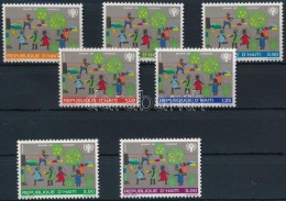 ** 1979 Gyermek év  Sor Mi 1348-1354 - Autres & Non Classés