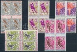 ** 1968 Olimpia Négyestömbök Mi 1610-1614 - Autres & Non Classés