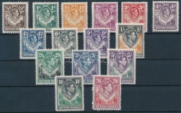 ** 1938 Forgalmi 15 érték Mi 26 C, 28, 30, 33, 35-45 - Sonstige & Ohne Zuordnung