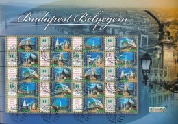 O 2007 Budapest Bélyegem Teljes ív ElsÅ‘napi Bélyegzéssel (7.000) - Autres & Non Classés