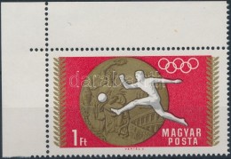 ** 1969 Olimpiai érmesek ívsarki 1Ft, Balra Tolódott Piros Színnyomat - Altri & Non Classificati