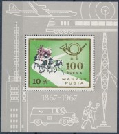 ** 1967 Magyar Posta ,,talpas' Blokk - Andere & Zonder Classificatie