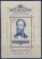 ** 1954 Jókai Blokk Elfogazva  / Mi Block 24 With Shifted Perforation - Altri & Non Classificati