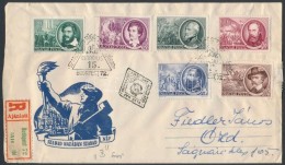 1952 1848-as Szabadságharcosok 'B' Sor (12:12 Fogazás Kivéve 30f) Ajánlott FDC - Andere & Zonder Classificatie