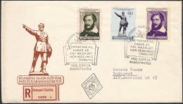 1952 Kossuth Lajos (II.) Sor Ajánlott FDC-n - Altri & Non Classificati