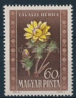 ** 1950 Virág 60f Felfelé Tolódott Zöld Színnyomattal - Altri & Non Classificati