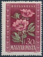 ** 1950 Virág 30f Eltolódott Színnyomatok és Elfogazás - Autres & Non Classés