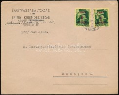 1945 (2. Díjszabás) Helyi Levél KisegítÅ‘ 2x1P/1P Bérmentesítéssel - Altri & Non Classificati