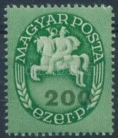 ** 1946 Lovasfutár 200 Ezer P Keretbe Tolódott értékszám - Andere & Zonder Classificatie